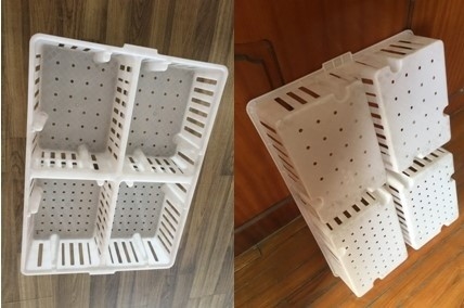 comprar da gaiola plástica das aves domésticas dos acessórios da exploração avícola de 685x495x135mm caixa plástica da gaiola da galinha online manufacture