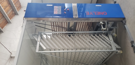 comprar Estrutura de aço inoxidável da incubadora da exploração avícola de 10752 ovos de ganso 90 graus online manufacture