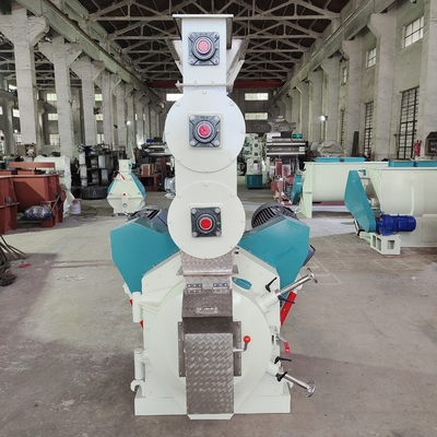 comprar alimentação do camarão de Ring Die Pellet Mill Chicken da biomassa 22kw 2th que faz a máquina online manufacture